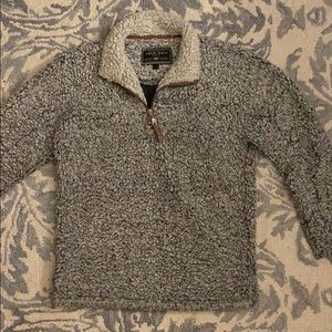 Dylan by True Grit Frosty Tipped Sherpa Pullover